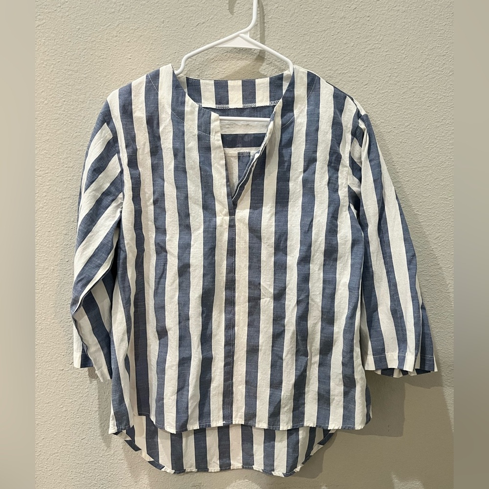 Striped Blue Shirt